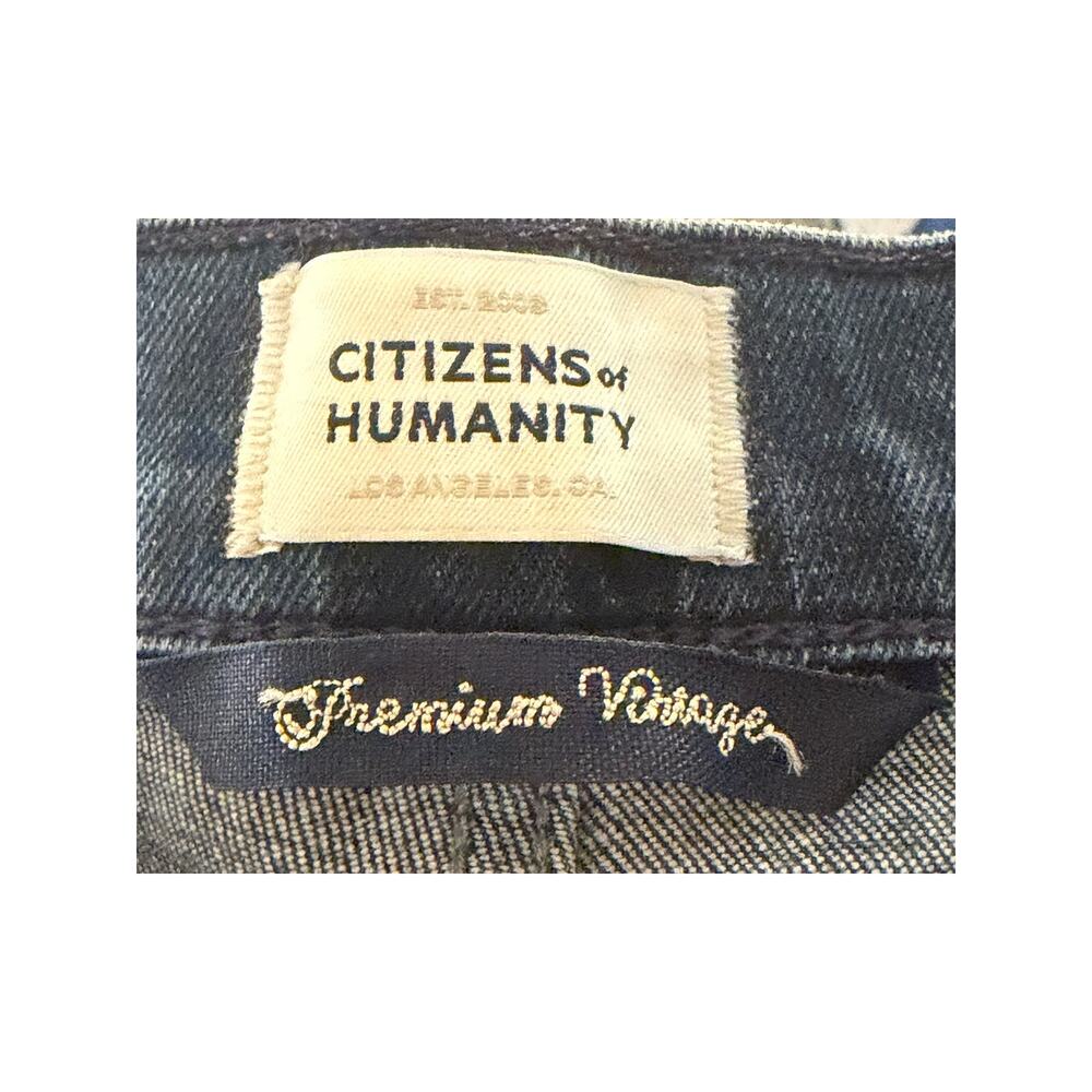 Citizens of Humanity Sloane Slim Straight Jeans Size 25 Premium Vintage Medium - Picture 7 of 13